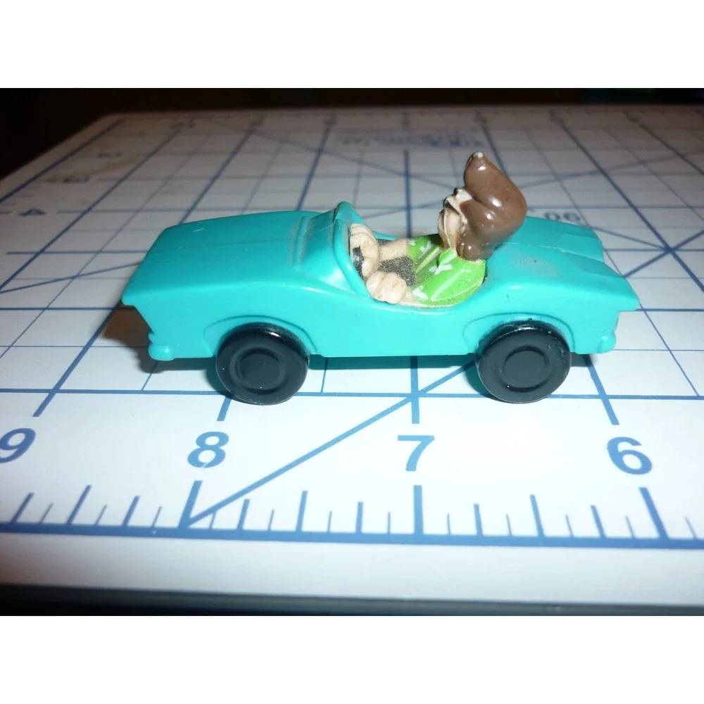 Vintage 1996 Ace Ventura Pet Detective Morgan‎ Creek Teal Convertible Toy Car